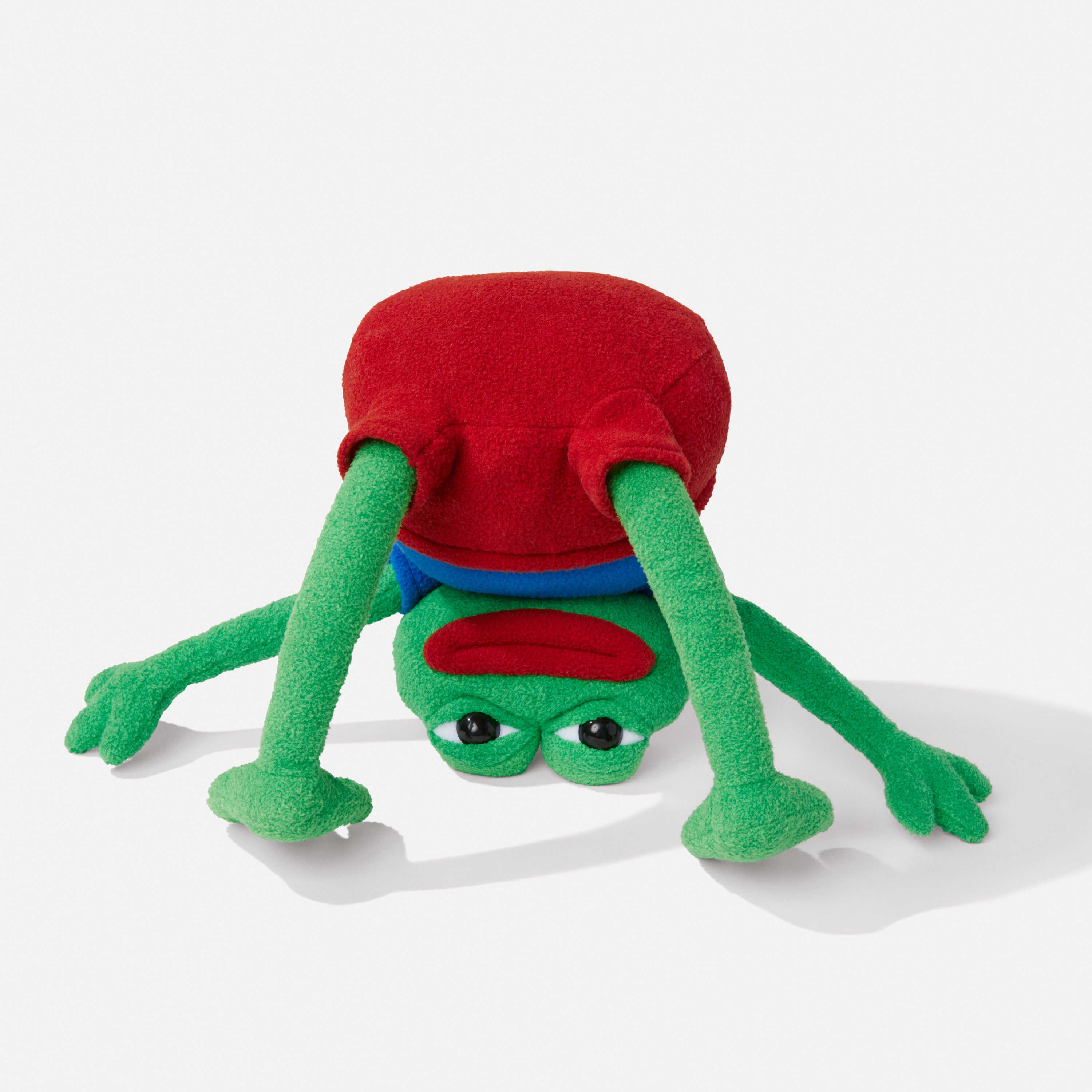 1pc New Cartoon Pepe The Sad Frog Canvas Bag Funny Shoulder Bag Plush Doll  Female Casual Shopping Canvas Tote Bag